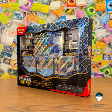Pokemon TCG Scarlet & Violet Paldean Fates Premium Collection Quaquaval [1]