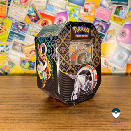 Pokemon TCG Scarlet & Violet Paldean Fates Tin Iron Treads Pokemonia [2]