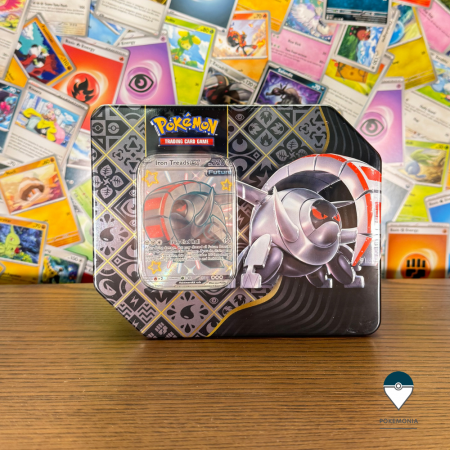 Pokemon TCG: Paldean Fates - Pokemon TCG Scarlet & Violet Paldean Fates Tin mare Iron Treads Pokemonia