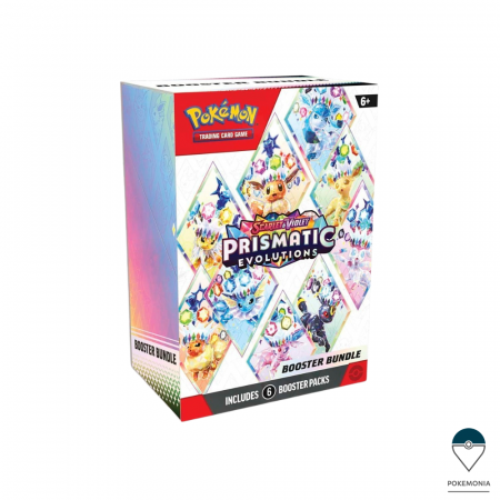 Pokemon TCG: Prismatic Evolutions - Carti Pokemon TCG Prismatic Evolutions Booster Bundle