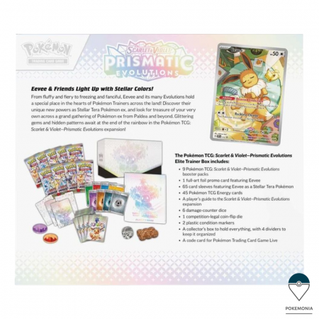 Carti Pokemon TCG Scarlet & Violet Prismatic Evolutions ETB [3]