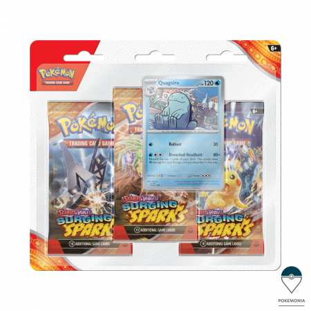 Pokemon TCG: Surging Sparks - Carti Pokemon TCG Scarlet & Violet Surging Sparks 3 Pack Blister Quagsire