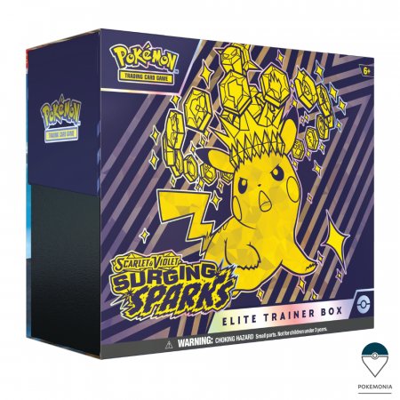 Pokemon TCG: Surging Sparks - Carti Pokemon TCG Surging Sparks Elite Trainer Box