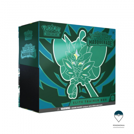 Pokemon TCG: Twilight Masquerade - Set cartonase Pokemon TCG Scarlet & Violet Twilight Masquerade Elite Trainer Box