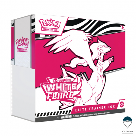 Pokemon TCG: Black Bolt & White Flare - Carti Pokemon TCG Scarlet & Violet White Flare Elite Trainer Box