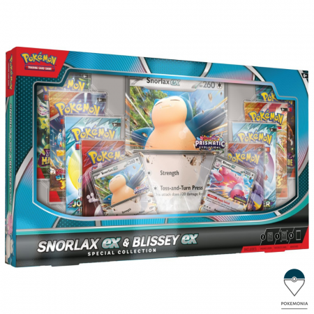 Pokemon TCG Engleza - Carti Pokemon TCG Snorlax ex & Blissey ex Special Collection