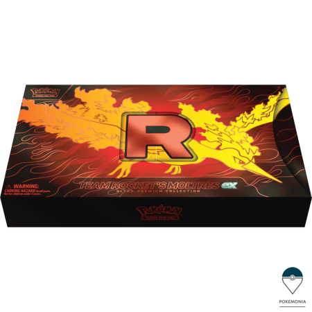 Pokemon TCG: Destined Rivals - Pokemon TCG Team Rocket's Moltres Ultra Premium Collection