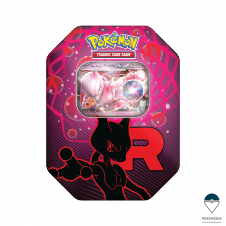 Pokemon TCG: Destined Rivals - Pokemon TCG Tin Team Rocket's Mewtwo