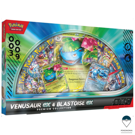 Pokemon TCG Engleza - Pokemon TCG Venusaur & Blastoise Premium Collection