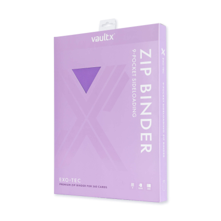Binder de la VaultX - VAULTX EXO-TEC ZIP BINDER 9-POCKET