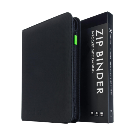 Binder de la VaultX - VAULTX EXO-TEC ZIP BINDER 9-POCKET