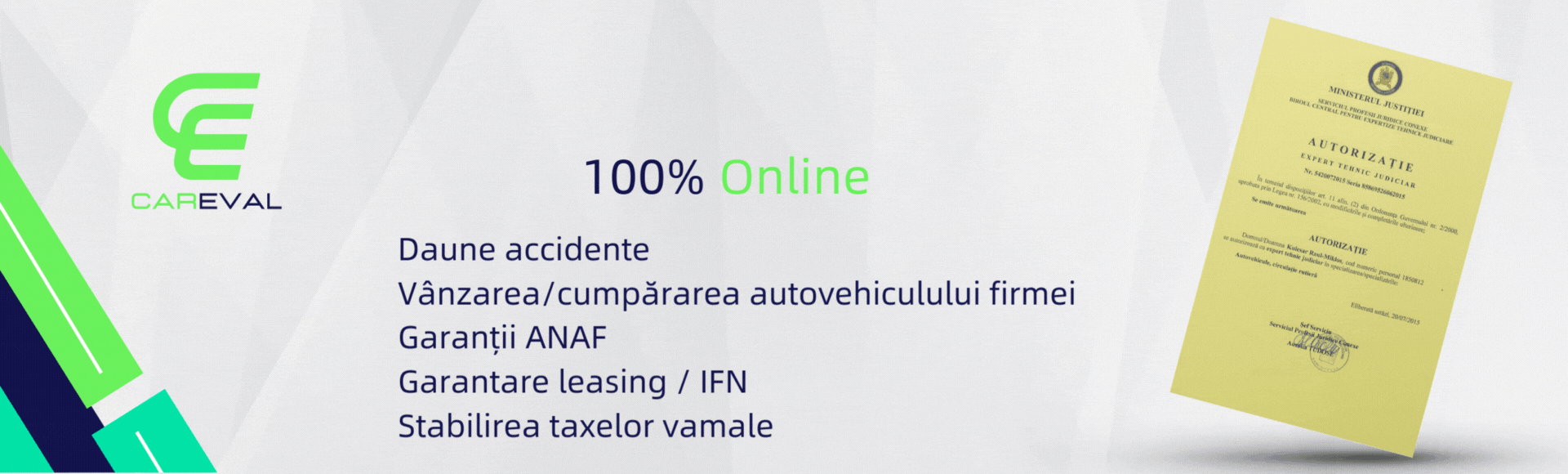 Evaluare auto autorizata Evaluare auto autorizata