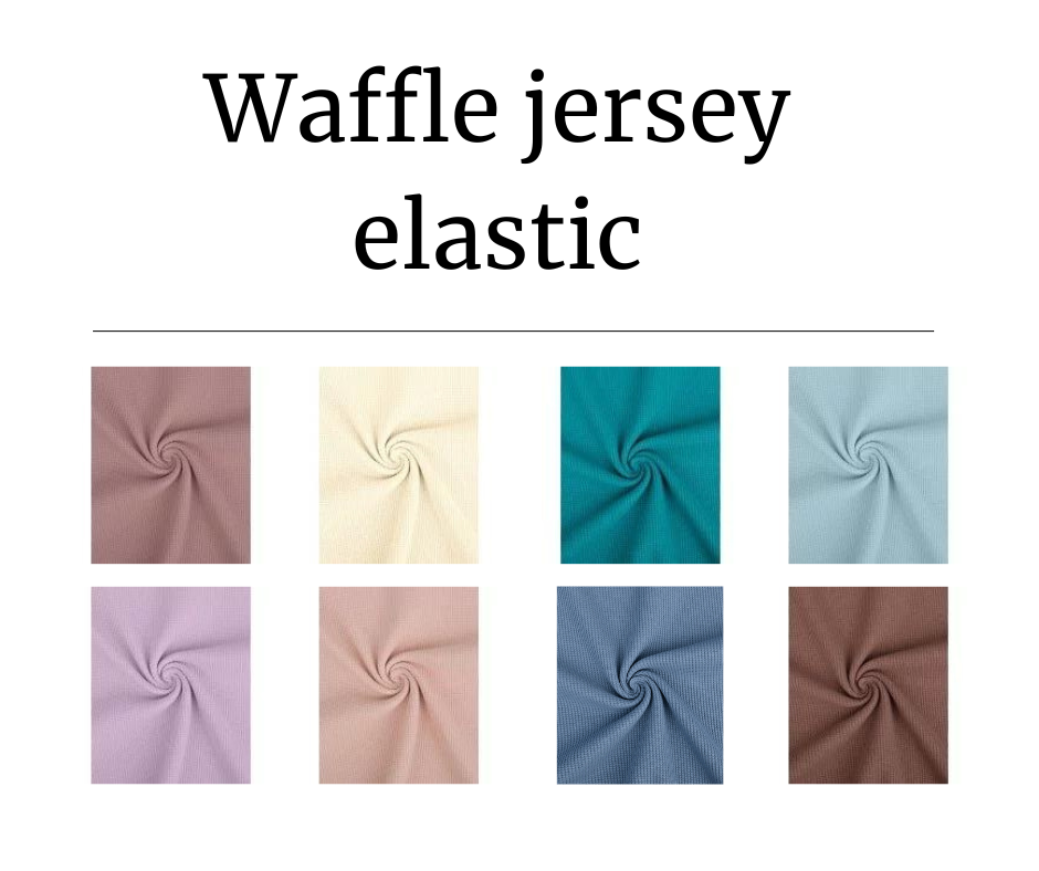 Waffle Jersey Elastic