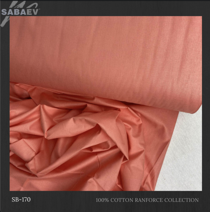 Bumbac Satinat Uni Caramiziu SB 170 [1]