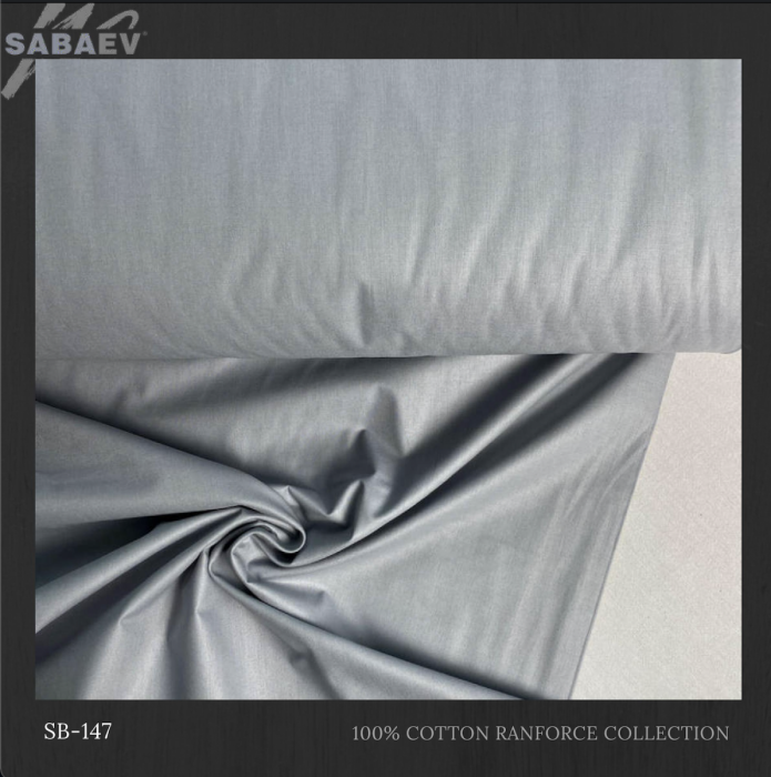 Bumbac Satinat Uni Gri SB147 [1]