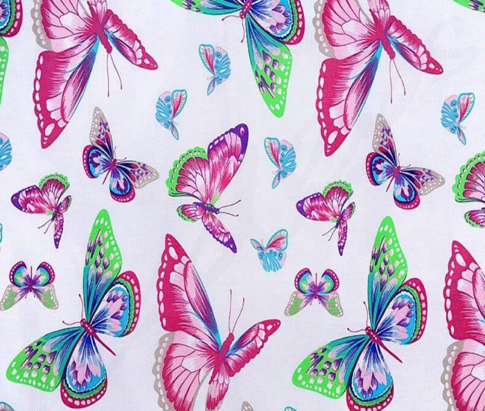 Cupon Bumbac cu Fluturi mari - dimensiune 0,65 x 1,60 cm [1]