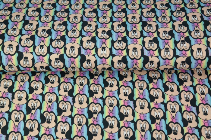 Cupon  Poplin cu liceneta Minnie Mouse - dimensiune 0,5 x 1.50 m [1]
