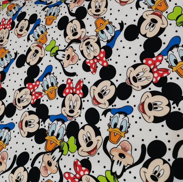 French Terry cu Minnie Miki si Donald [1]