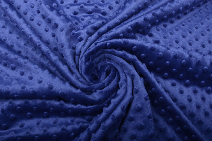 Plush Minky Albastru Navy [1]