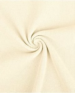 Waffle jersey elastic alb/ecru [1]