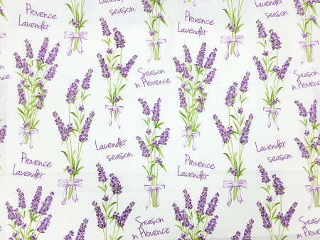 Tesaturi Textile - Bumbac cu  Lavanda