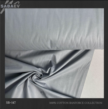 Bumbac Satinat  Uni - Bumbac Satinat Uni Gri SB147