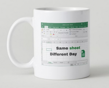 Articole de Broderie - Cana personalizata Excel Same Day