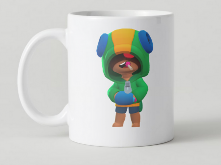 Articole de Broderie - Cana personalizata Leon Brawl Stars