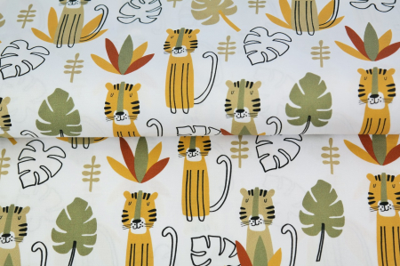 Cupoane de material - Cupon  Muselina lei  - dimensiune 0.50 x 1.50 m