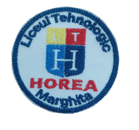 Embleme Scolare - Emblema Liceul Tehnologic Horea Marghita – Emblema Școlara Brodata