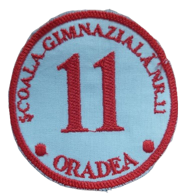 Embleme Scolare - Emblema Scoala Gimnaziala Nr. 11 Oradea – Emblema Școlara Brodata