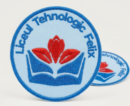 Embleme Scolare - Emblema Liceul Tehnologic Sanmartin– Emblema Școlara Brodata