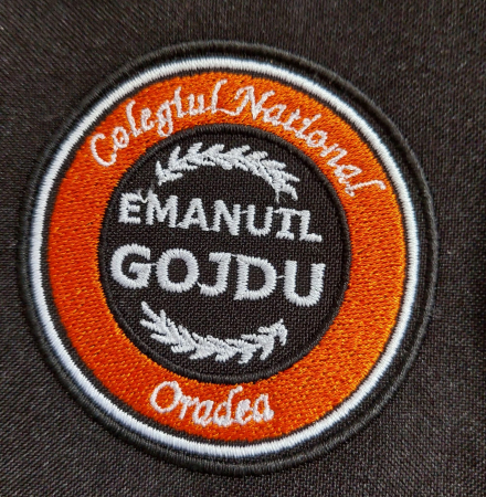 Embleme Scolare - Emblemă Colegiul Național Emanuil Gojdu Oradea – Emblemă Școlară Brodată