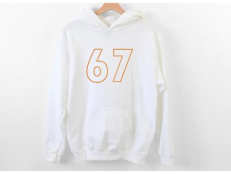 Tricouri Personalizate - Hanorac  brodat 67 Alb