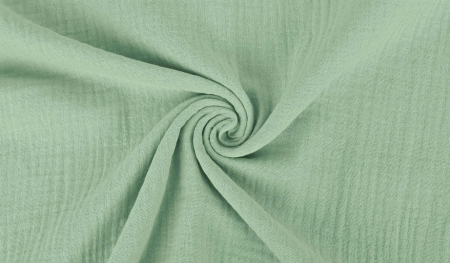 Muselina Uni - Muselină Verde Old Green - 150 cm lățime