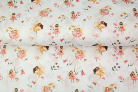 Tesaturi Textile - Muselina Imprimată cu Zane