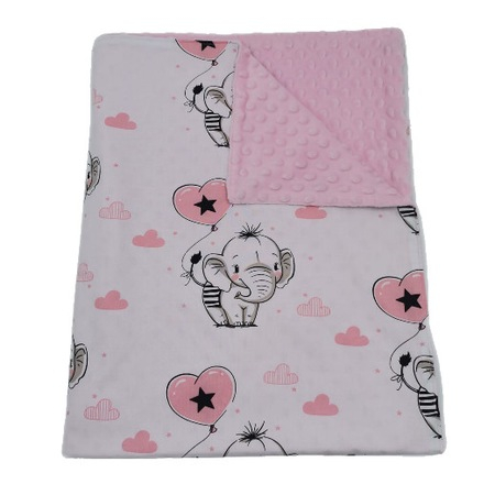 Paturici Bebe - Paturică bebe cu model elefănței