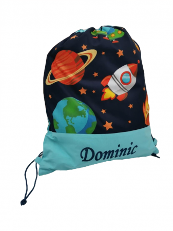 Saculeti de gradinita - Săculeț de grădinită cu Planete
