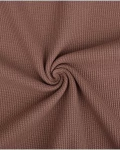 Waffle jersey elastic - Waffle jersey elastic Old rose inchis
