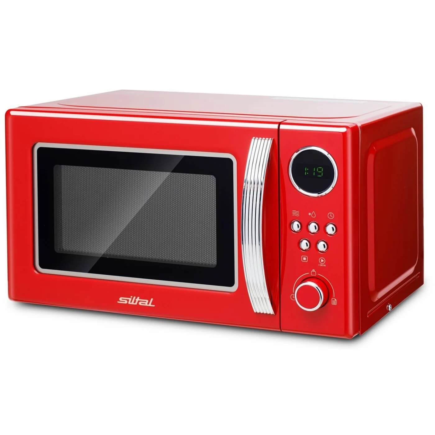 Cuptor cu microunde Siltal Bella Mod 720 Red