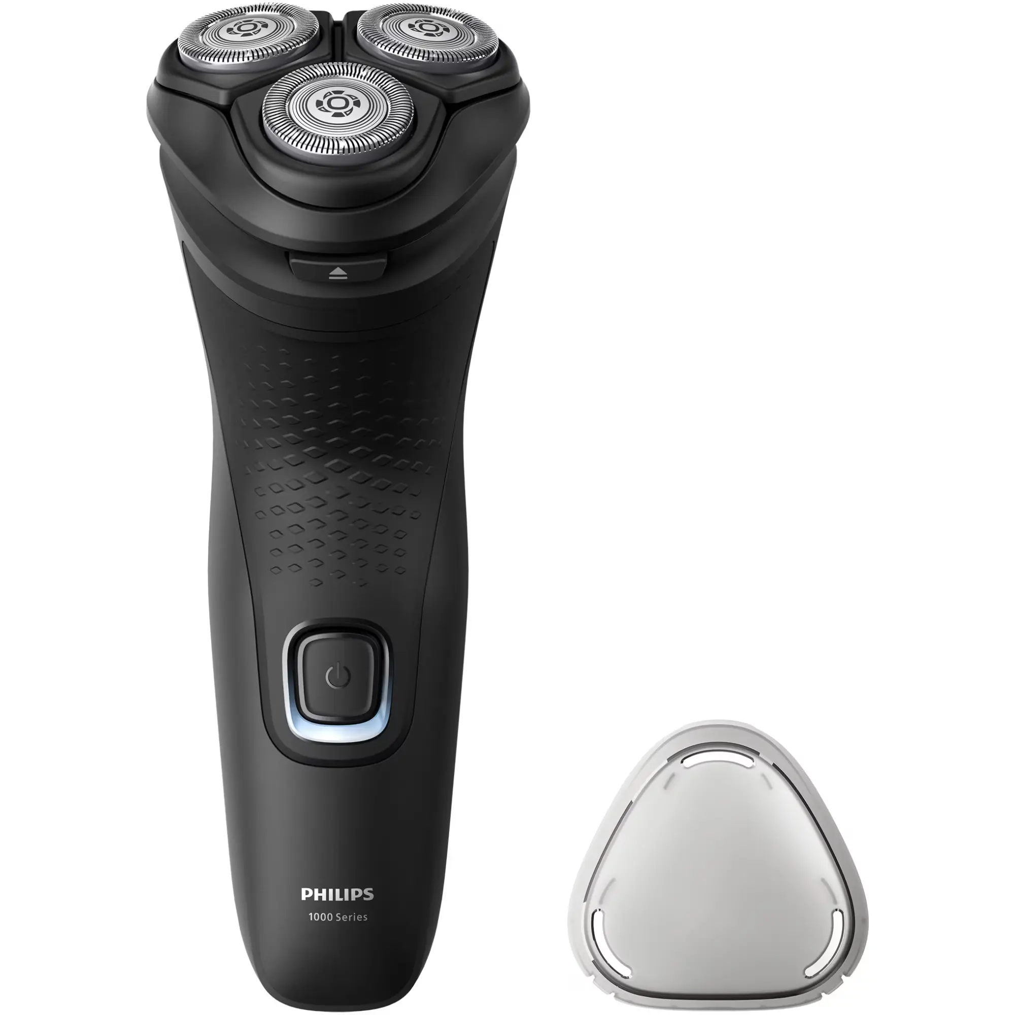 Aparat de ras PHILIPS Seria 1000 S1141/00, Autonomie 40 min, 3 elemente de taiere, Negru, L x A x I (mm) 80x100x190 [2]