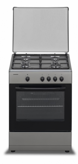 Aragaz Heinner HFSC-SME60SL, Gaz, 4 arzatoare, Dis... [2]