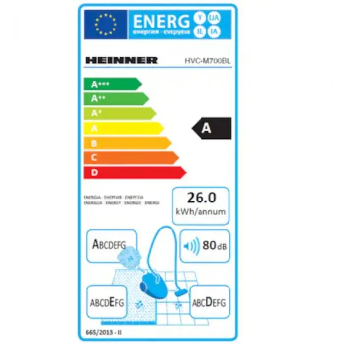 ASPIRATOR CU SAC HEINNER HVC-M700BL [3]