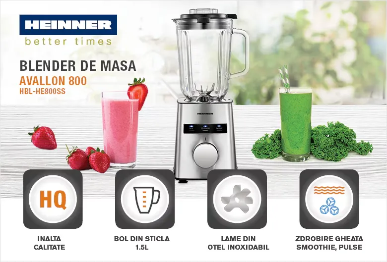 BLENDER HEINNER AVALLON 800 HBL-HE800SS [3]