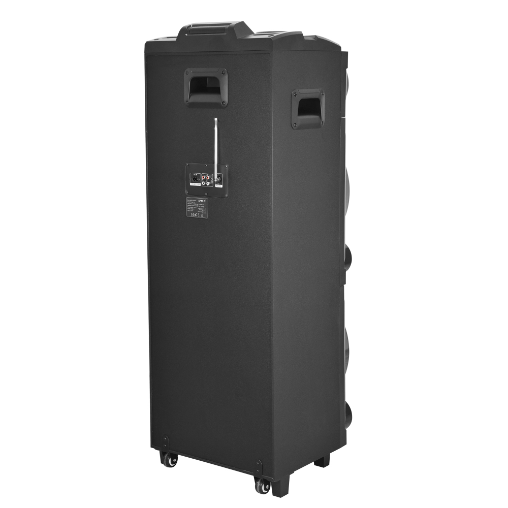 BOXĂ PORTABILĂ SAMUS FIESTA 12, 100W RMS, BLUETOOTH, FM RADIO, 400X401X1112MM, NEGRU [4]