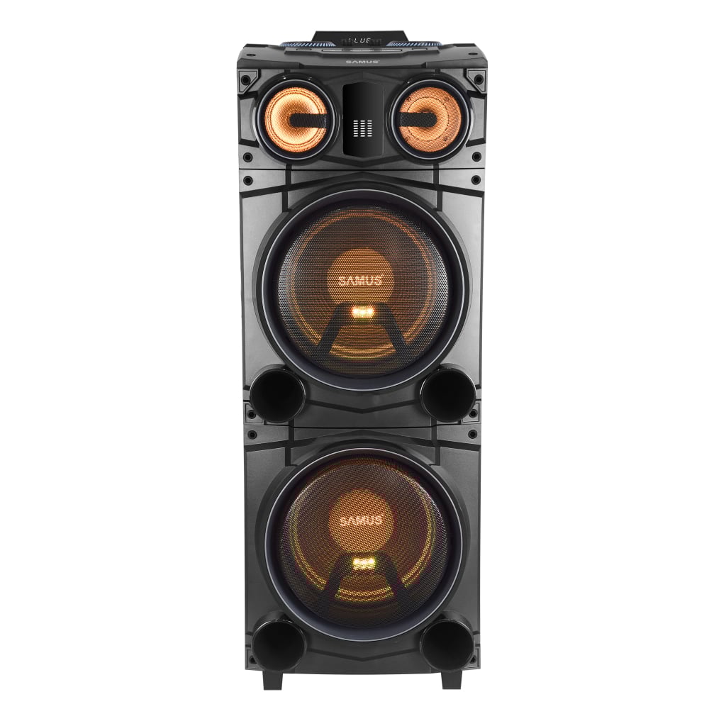 BOXĂ PORTABILĂ SAMUS FIESTA 12, 100W RMS, BLUETOOTH, FM RADIO, 400X401X1112MM, NEGRU [1]