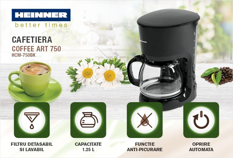 CAFETIERA HEINNER HCM-750BK [3]