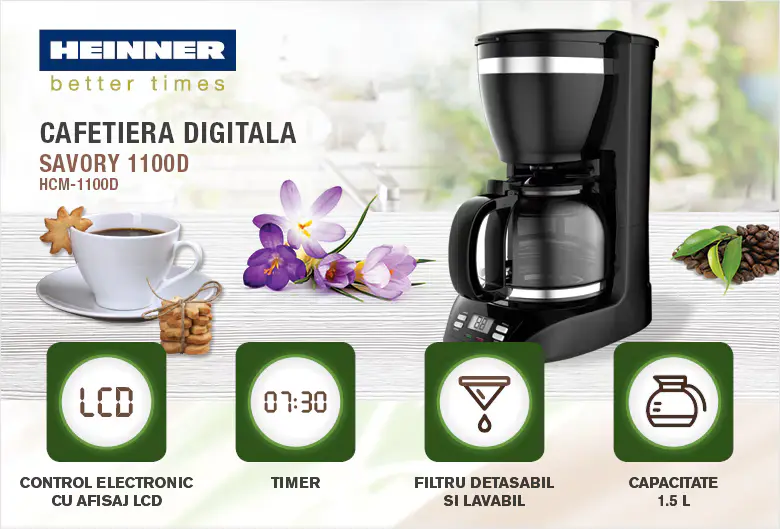 CAFETIERA HEINNER SAVORY HCM-1100D [2]
