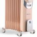 Calorifer electric cu ulei Daewoo DOH9C, 2000 W, 9 elementi, 5 canale de ulei, 3 nivele de putere, Termostat reglabil, Protectie supraincalzire, Indicator luminos, Alb [3]