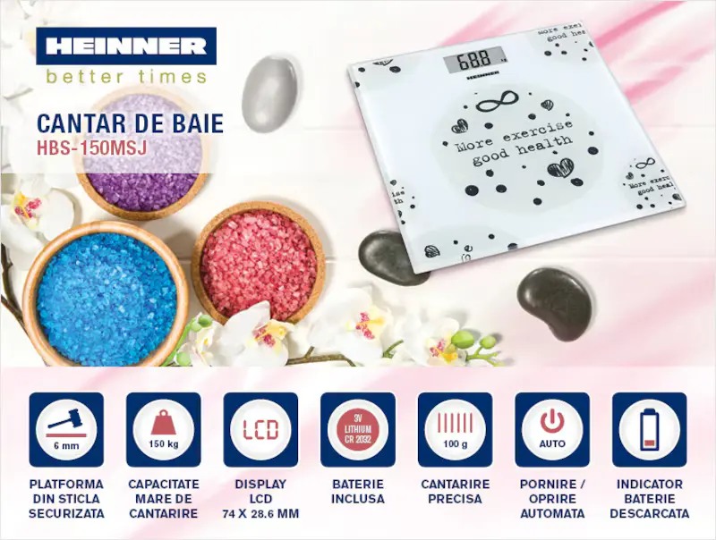 CANTAR ELECTRONIC DE PERSOANE HEINNER HBS-150MSJ [3]